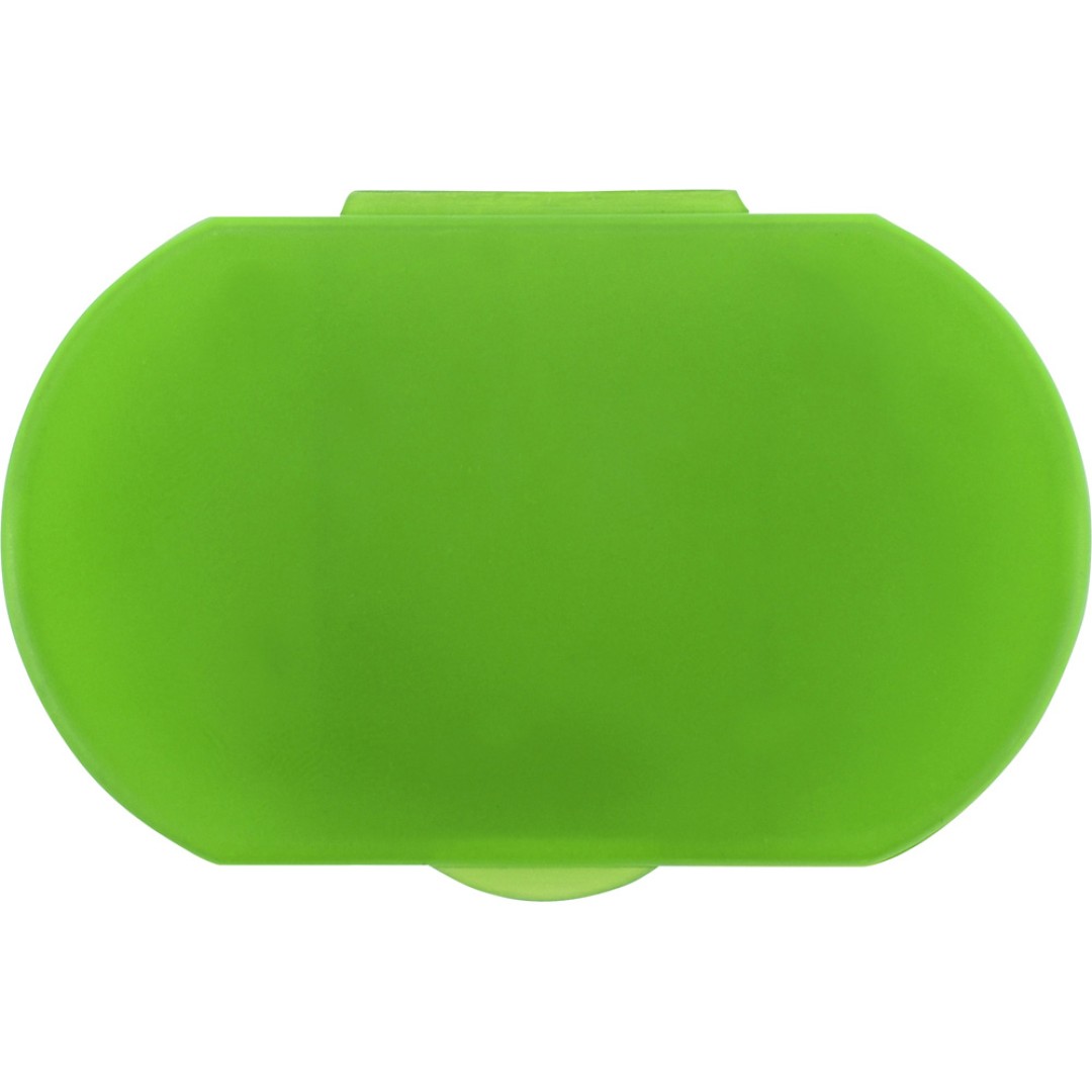 Таблетница, зеленое яблоко