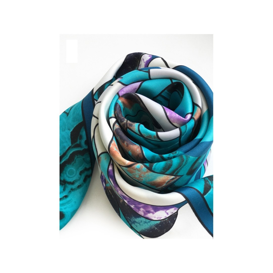 Платок "Каменный Цветок"