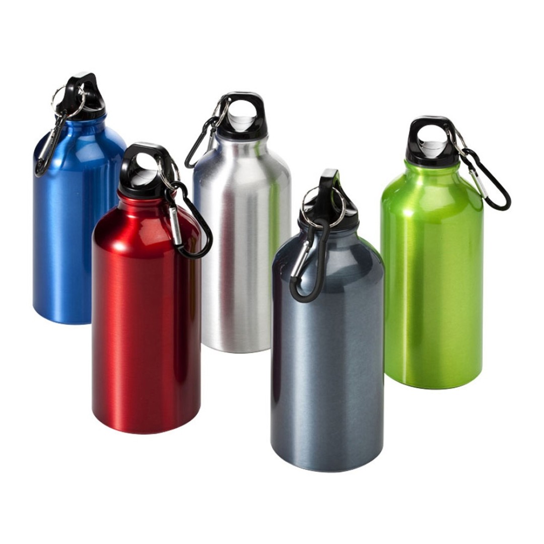 Бутылка "Oregon" с карабином 400мл, синий (P)