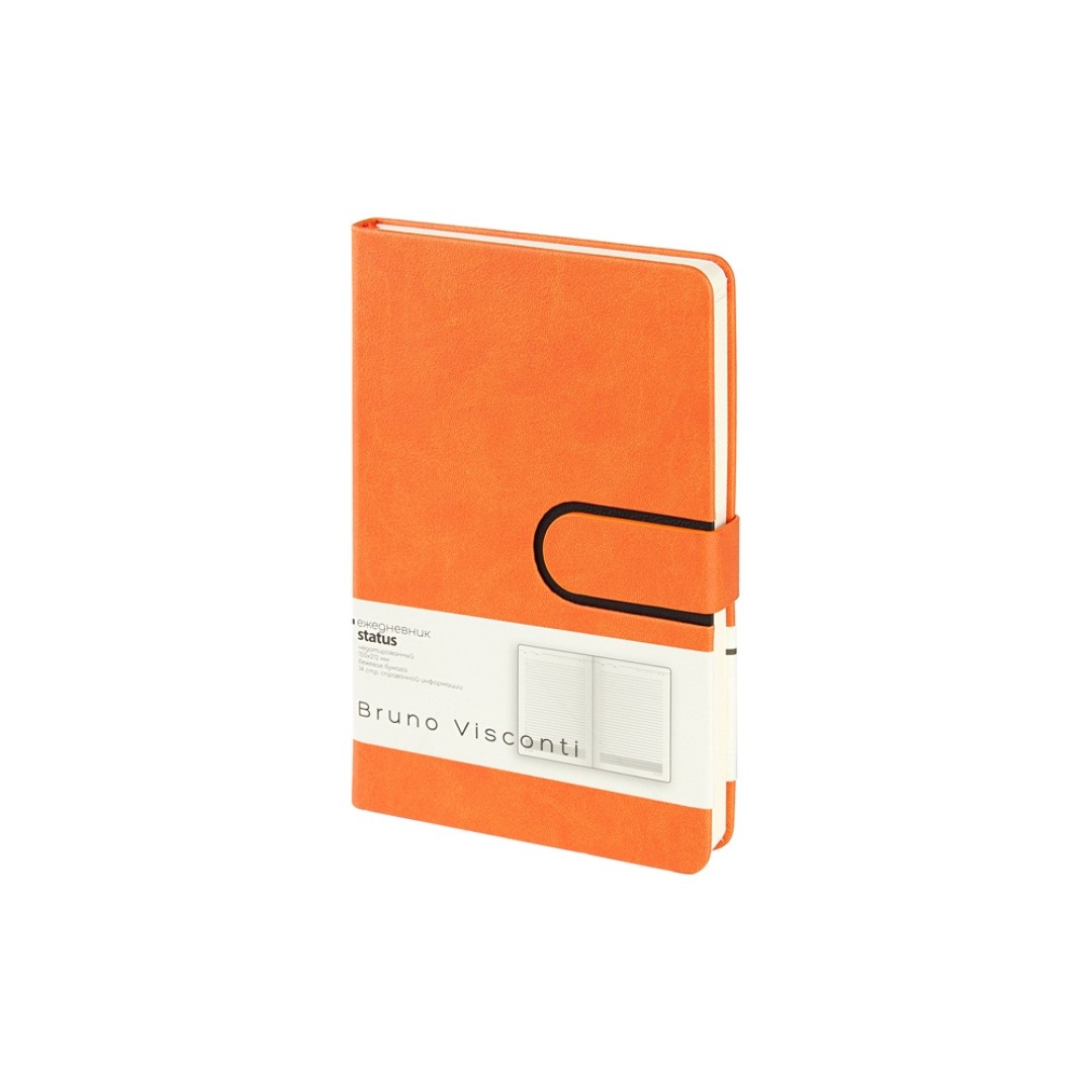 Ежедневник недатированный А5 "Status", оранжевый