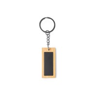 Брелок KRAUS из натурального дерева и стали KRAUS, прямоугольный