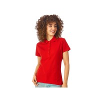 Рубашка поло "First" женская, красный