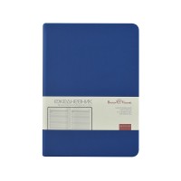 Ежедневник недатированный А6+ "Megapolis Color", синий