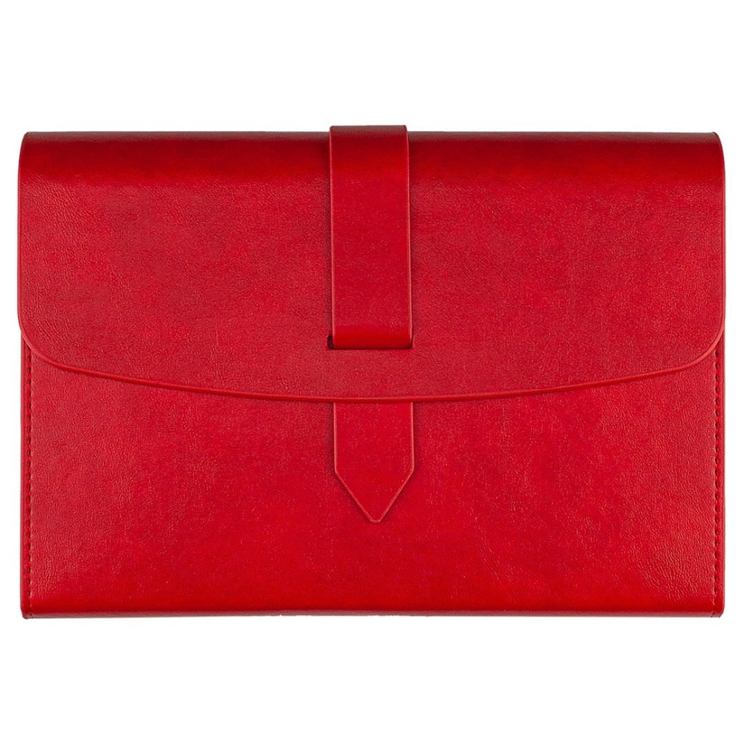 Ежедневник недатированный А5 "Senate" с магнитным клапаном, красный