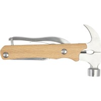 Bear многофункциональный инструмент с молотком с 10 функциями, дерево