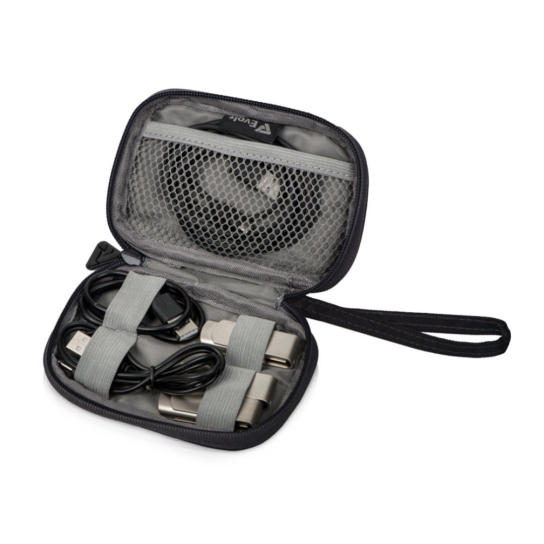 Органайзер для проводов «Keep Organized S», черный (140*100*25)