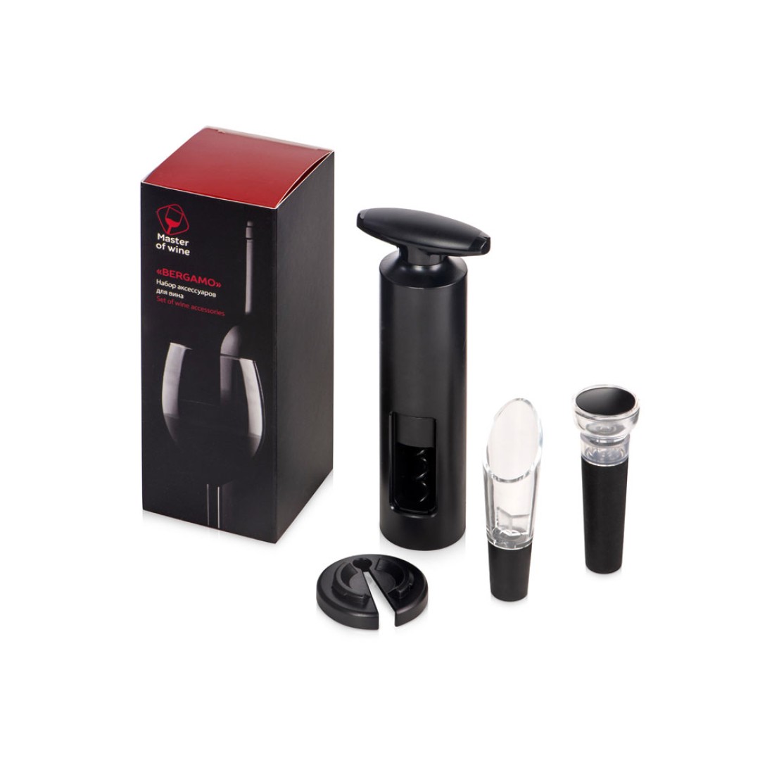 Набор аксессуаров для вина "Bergamo"