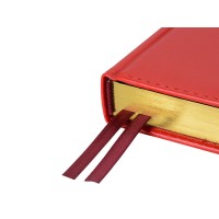 Ежедневник недатированный А5 "Parliament", красный