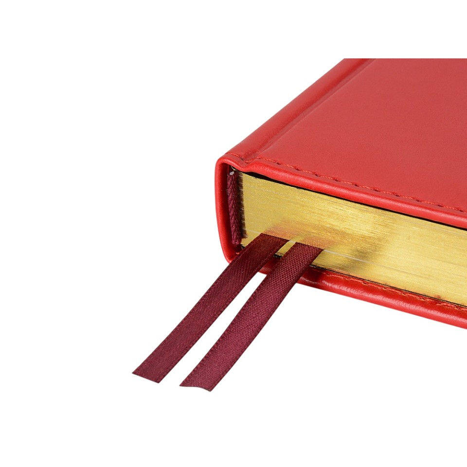 Ежедневник недатированный А5 "Parliament", красный