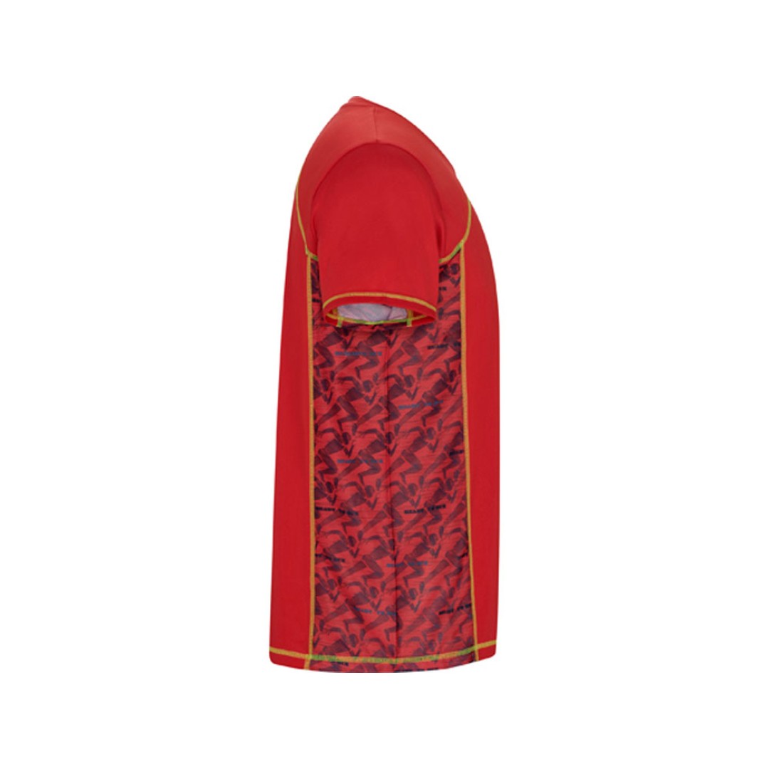 Спортивная футболка "Sochi" мужская, принтованый красный