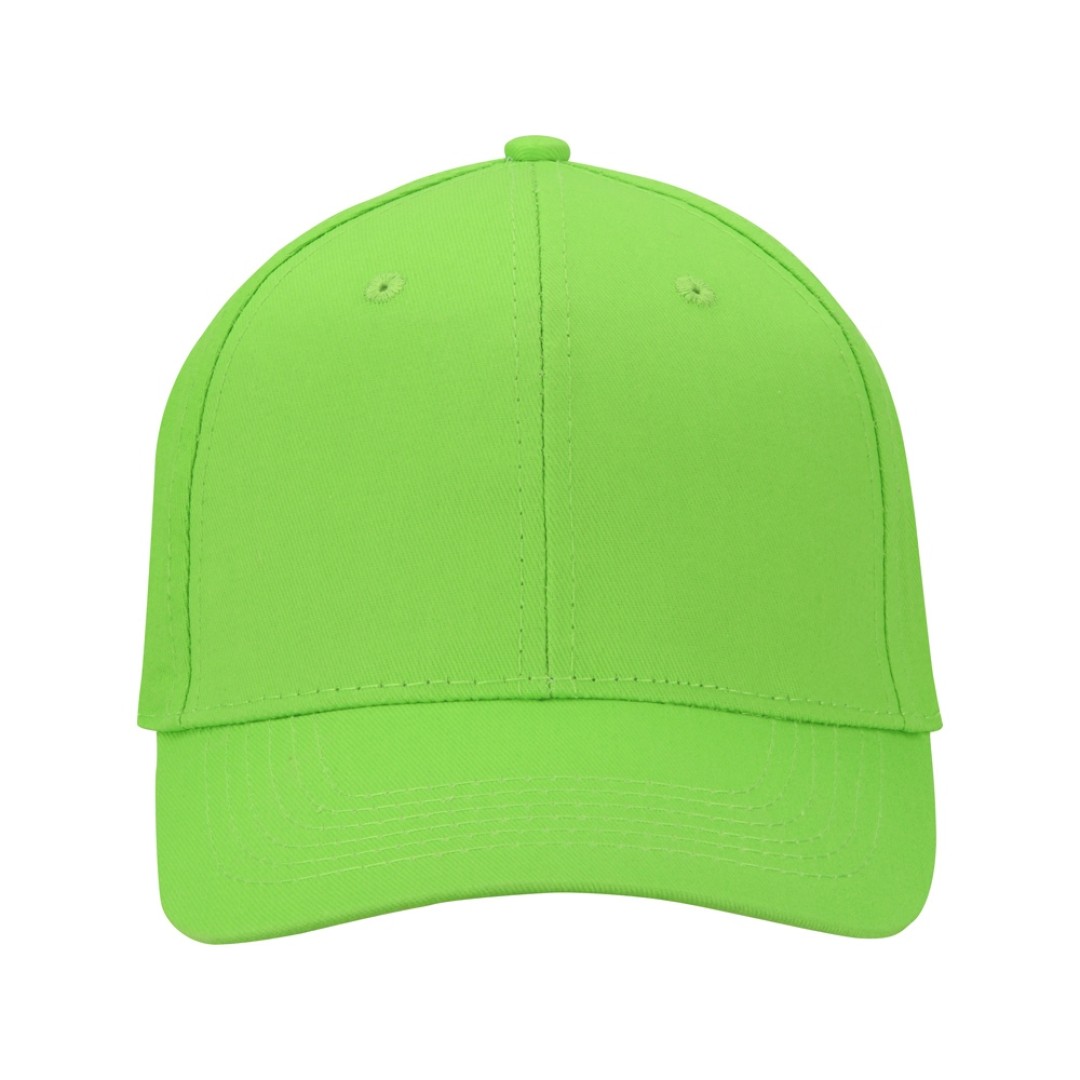 Бейсболка "Detroit" 6-ти панельная, зеленое яблоко