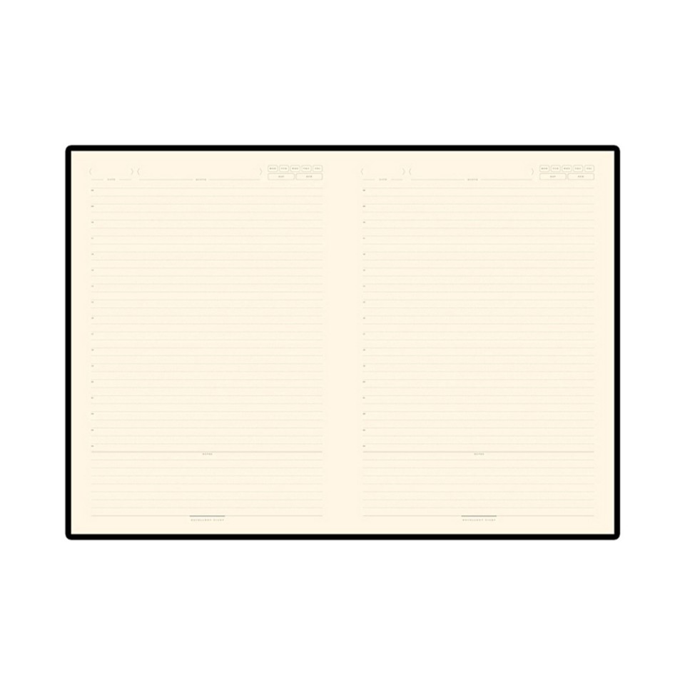 Ежедневник В5 недатированный «Leggenda», темно-синий NAVY