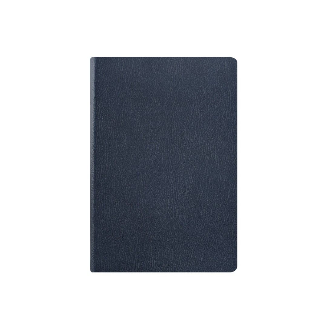 Ежедневник недатированный А5 "Megapolis Nappa Flex", темно-синий navy