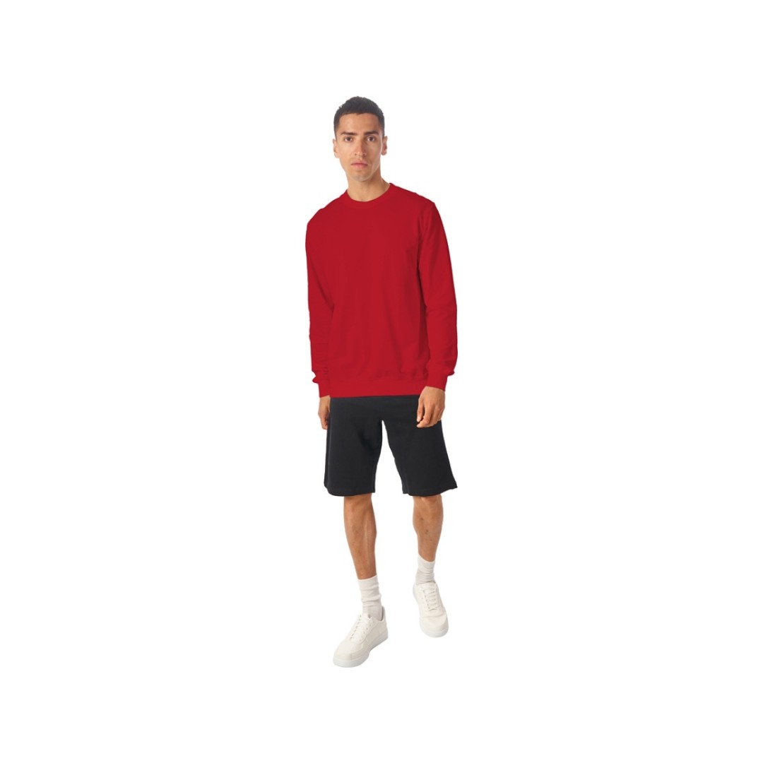 Свитшот «Warsaw» 220гр, унисекс, красный