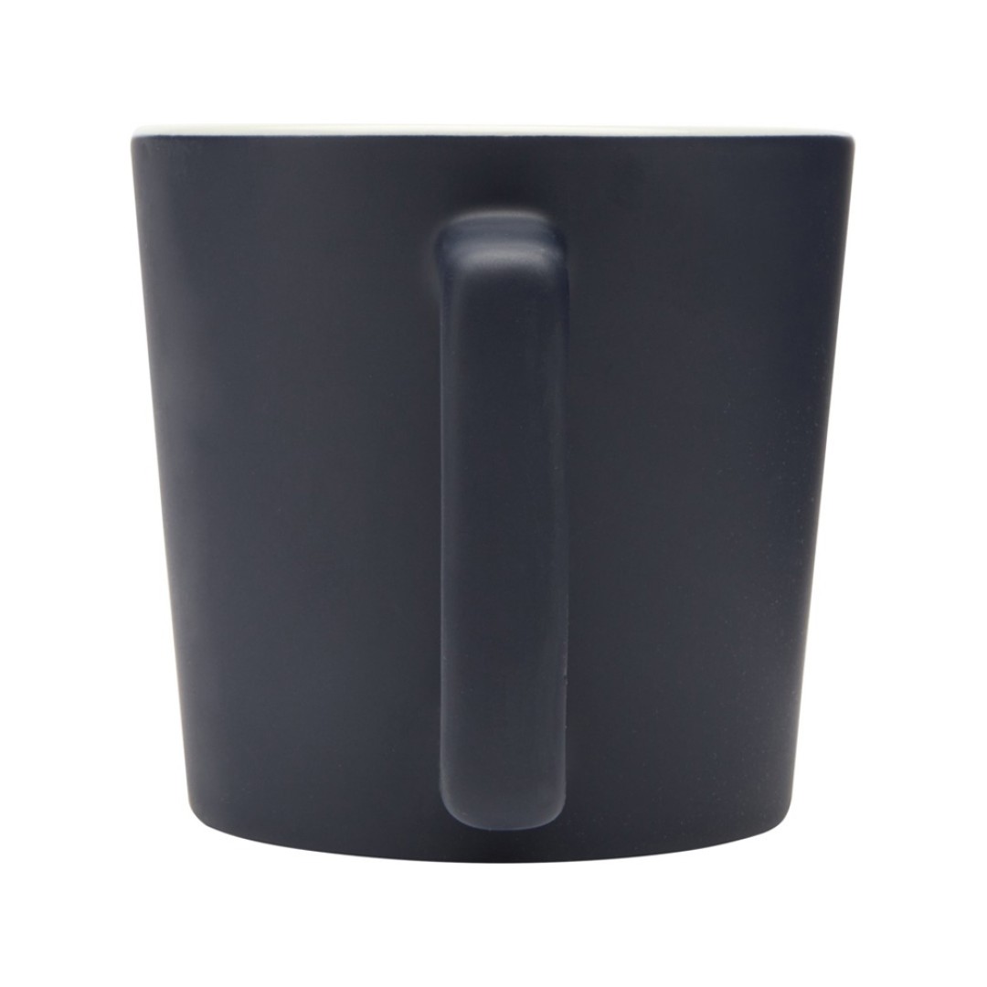 Cali Керамическая кружка объемом 370 мл с матовой отделкой - Navy Blue