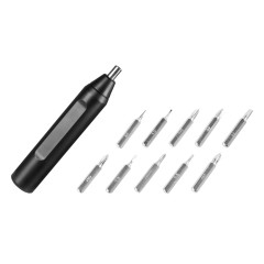 Отвертка "Drill" 10-в-1, черный