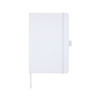 Блокнот Honua форматом A5 из переработанной бумаги с обложкой из переработанного ПЭТ, белый
