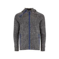 Толстовка на молнии "Everest", меланжевый черный