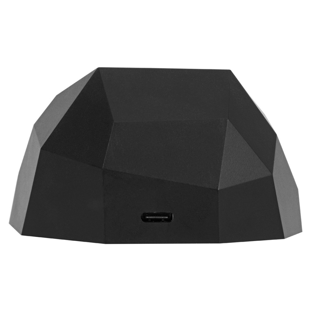 Док-станция «Geo Dock» с быстрой беспроводной зарядкой, черный с белой подсветкой. XOOPAR