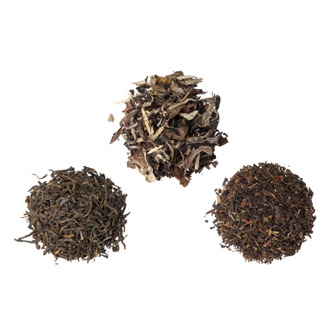 Набор подарочный с тремя видами чая "Ceremony" (черный чай, зеленый чай, белый чай)