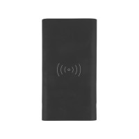 Портативный набор с беспроводным зарядным устройством (power bank) "Force", 8000 mAh