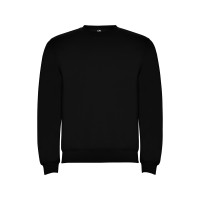 Свитшот с начесом "Clasica" унисекс, черный