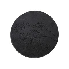 Круглая доска Moon для закусок, сланцевая 25 см