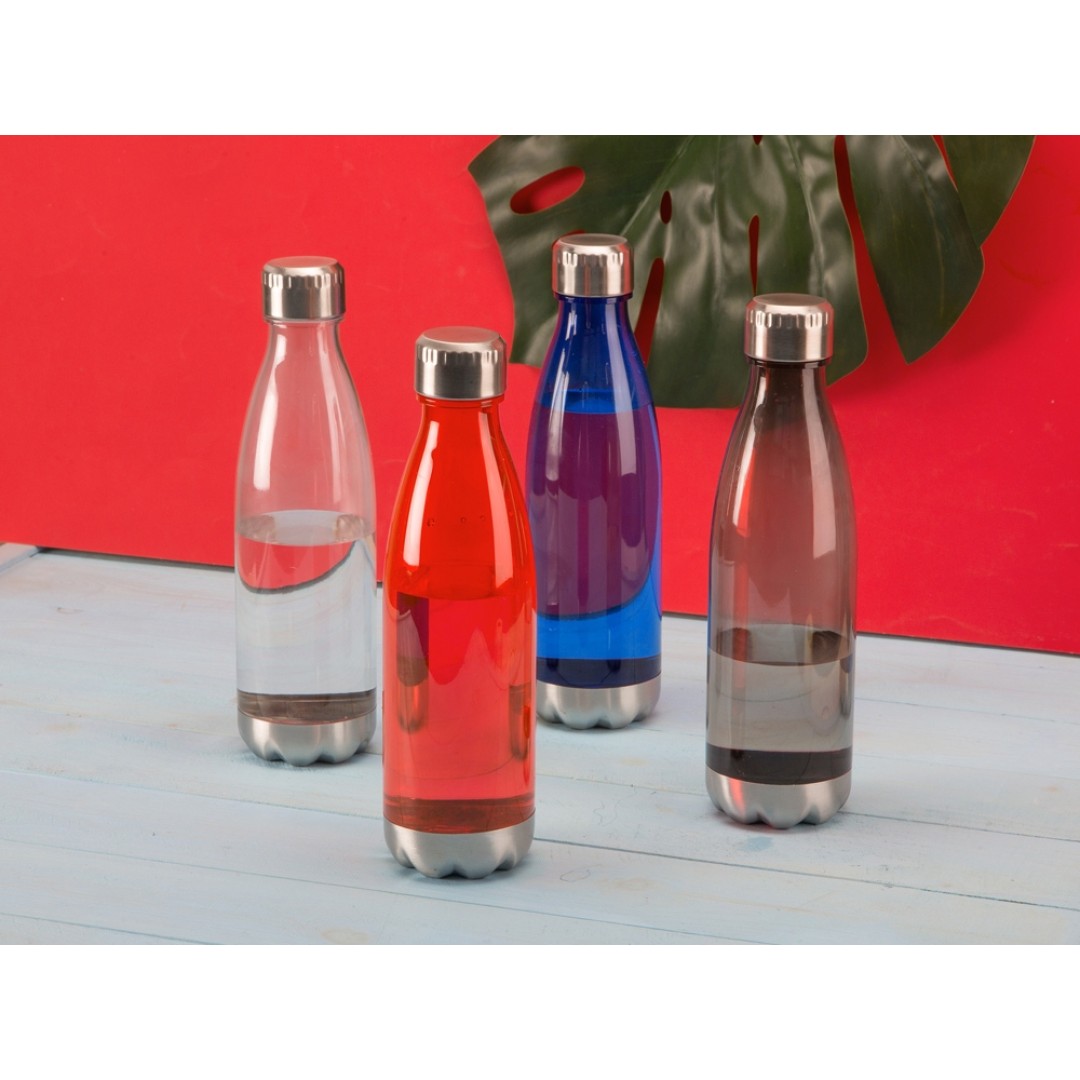 Бутылка для воды "Cogy", 700мл, тритан, сталь, синий