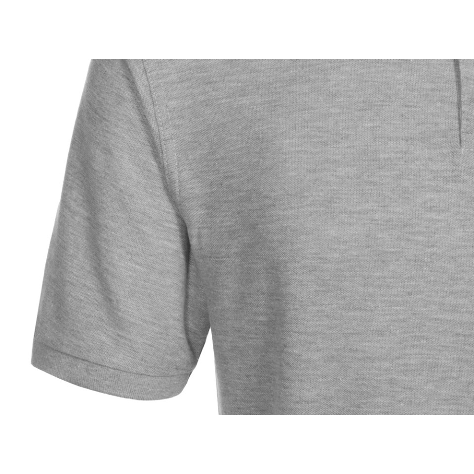 Рубашка поло "Boston 2.0" мужская, серый меланж