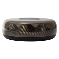 Ночник с беспроводной зарядкой "Ember", 15 Вт, черный