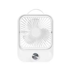 Настольный вентилятор с плавным регулированием скорости "Circa", белый