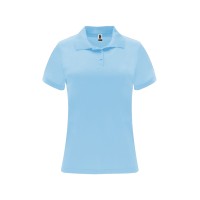 Рубашка поло женская "Monzha", небесно-голубой