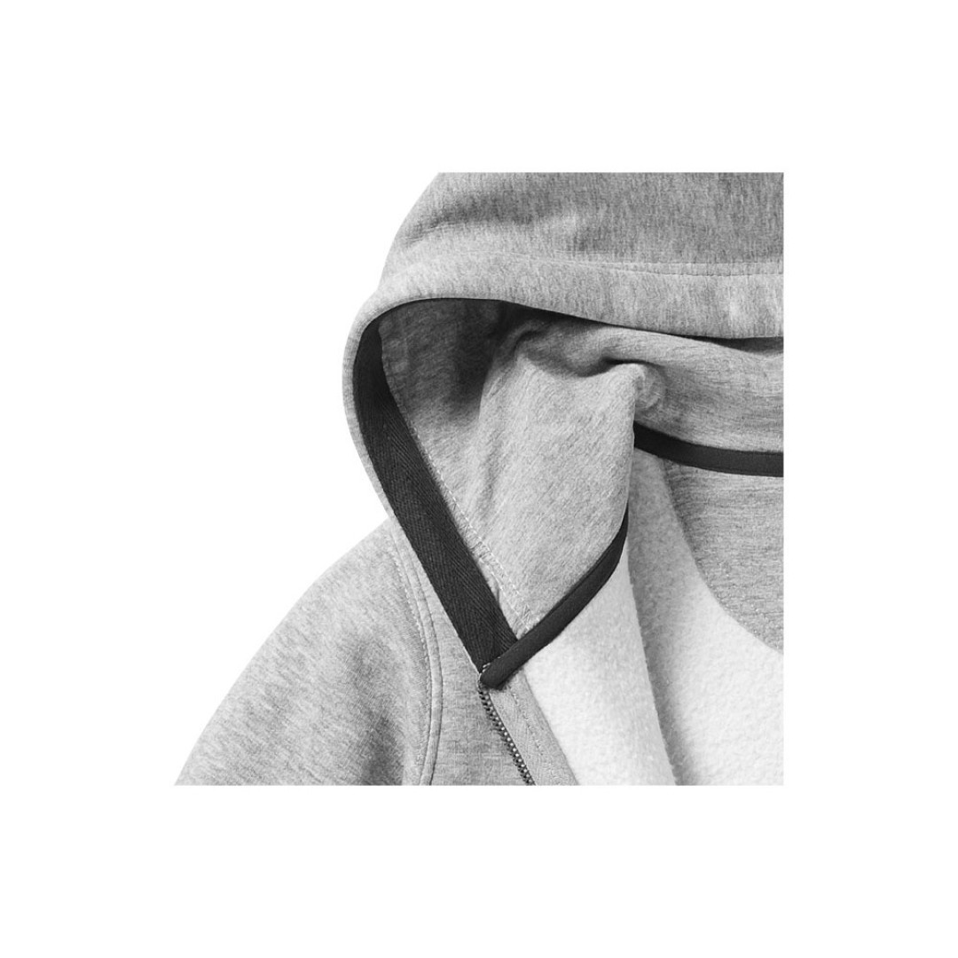 Толстовка «Arora» мужская с капюшоном, серый меланж