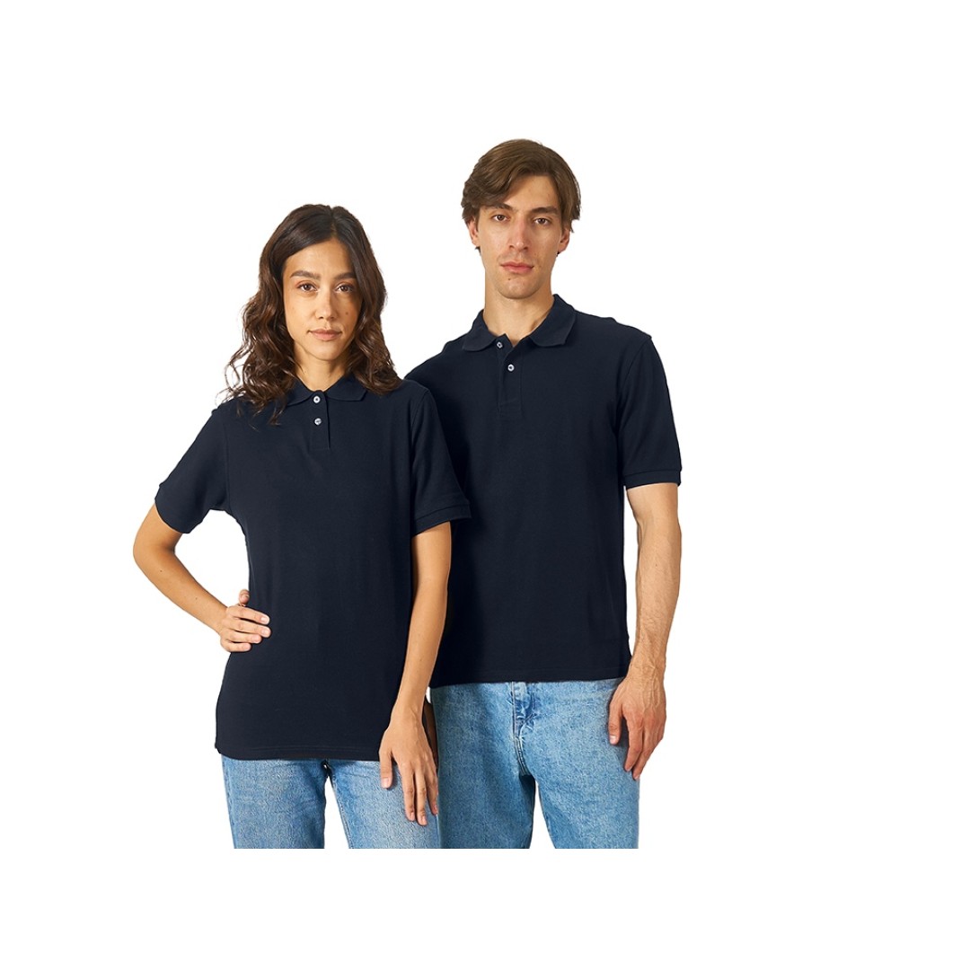 Рубашка поло "Boston 2.0" мужская, темно-синий