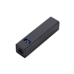 Внешний аккумулятор «Rail», 5000 mAh, черный