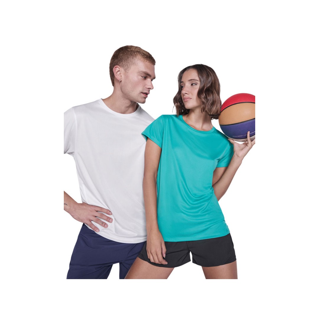 Футболка «Estoril» женская, тропический бирюзовый