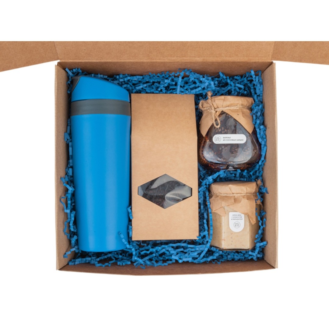 Подарочный набор Tea Cup Superior Honey 2.0, синий