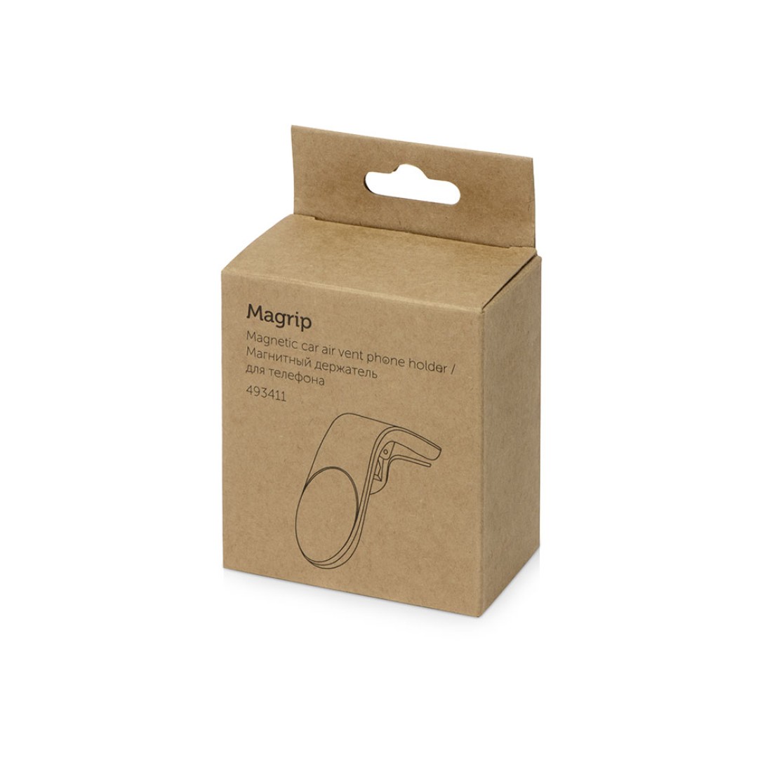 Магнитный держатель для телефона "Magrip", черный