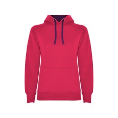 Толстовка с капюшоном "Urban" женская, фуксия/фиолетовый