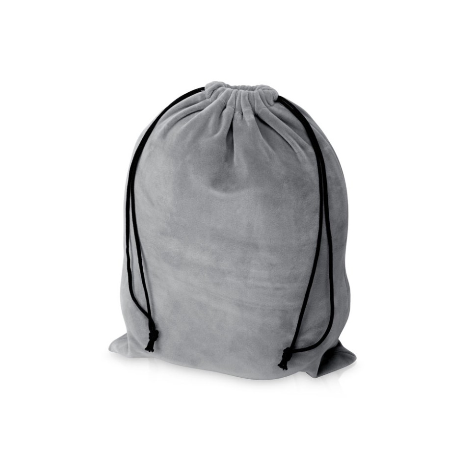 Подушка Dream с эффектом памяти, с кармашком, серый