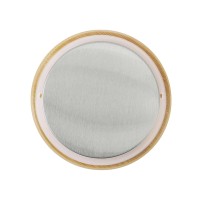 Стакан Batur с двойными стенками и бамбуковой крышкой, 450 мл