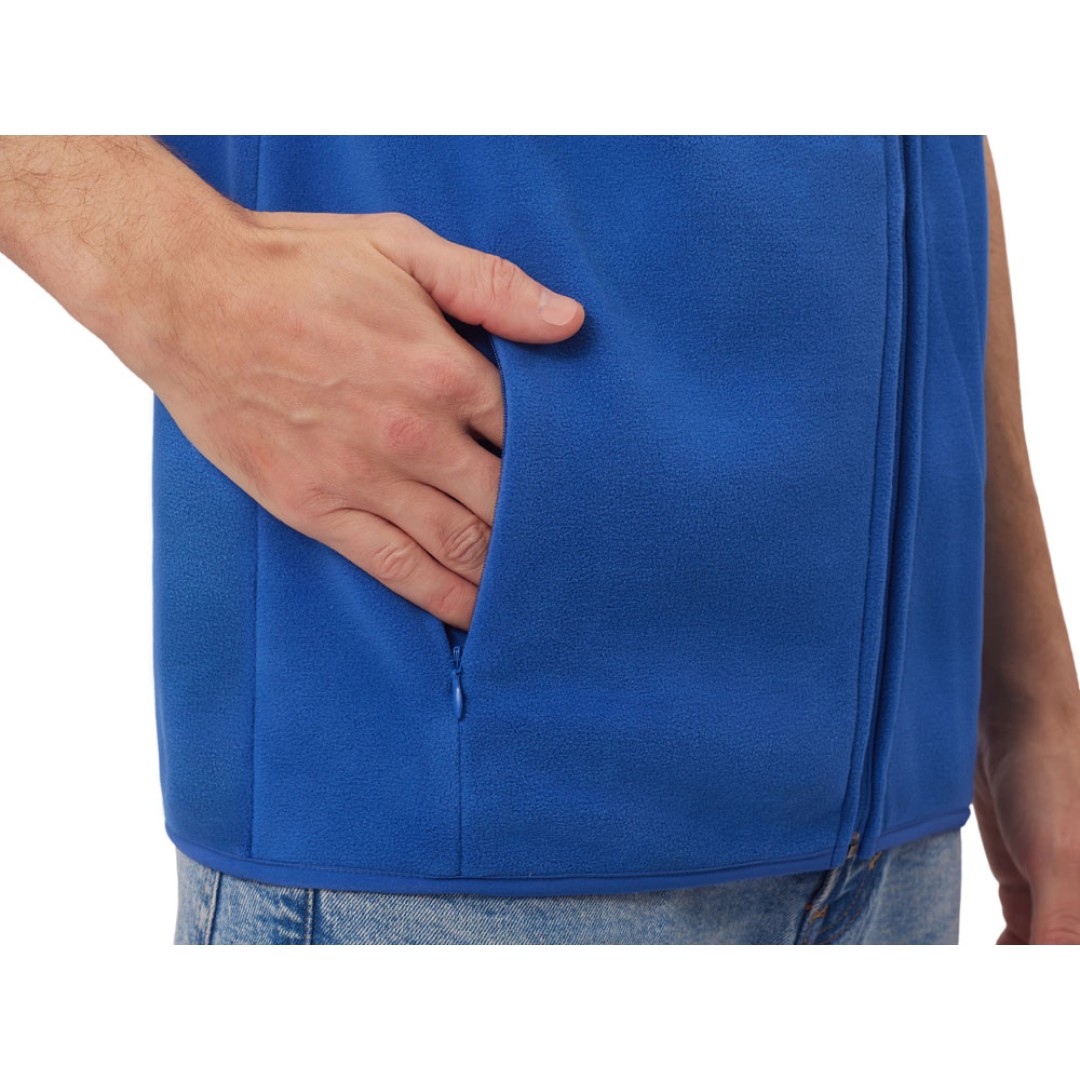 Жилет флисовый «Trondheim» унисекс, синий классический