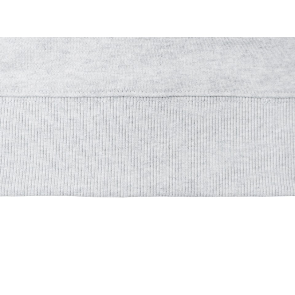 Свитшот оверсайз с рукавом реглан «Belgrade», унисекс, серый меланж