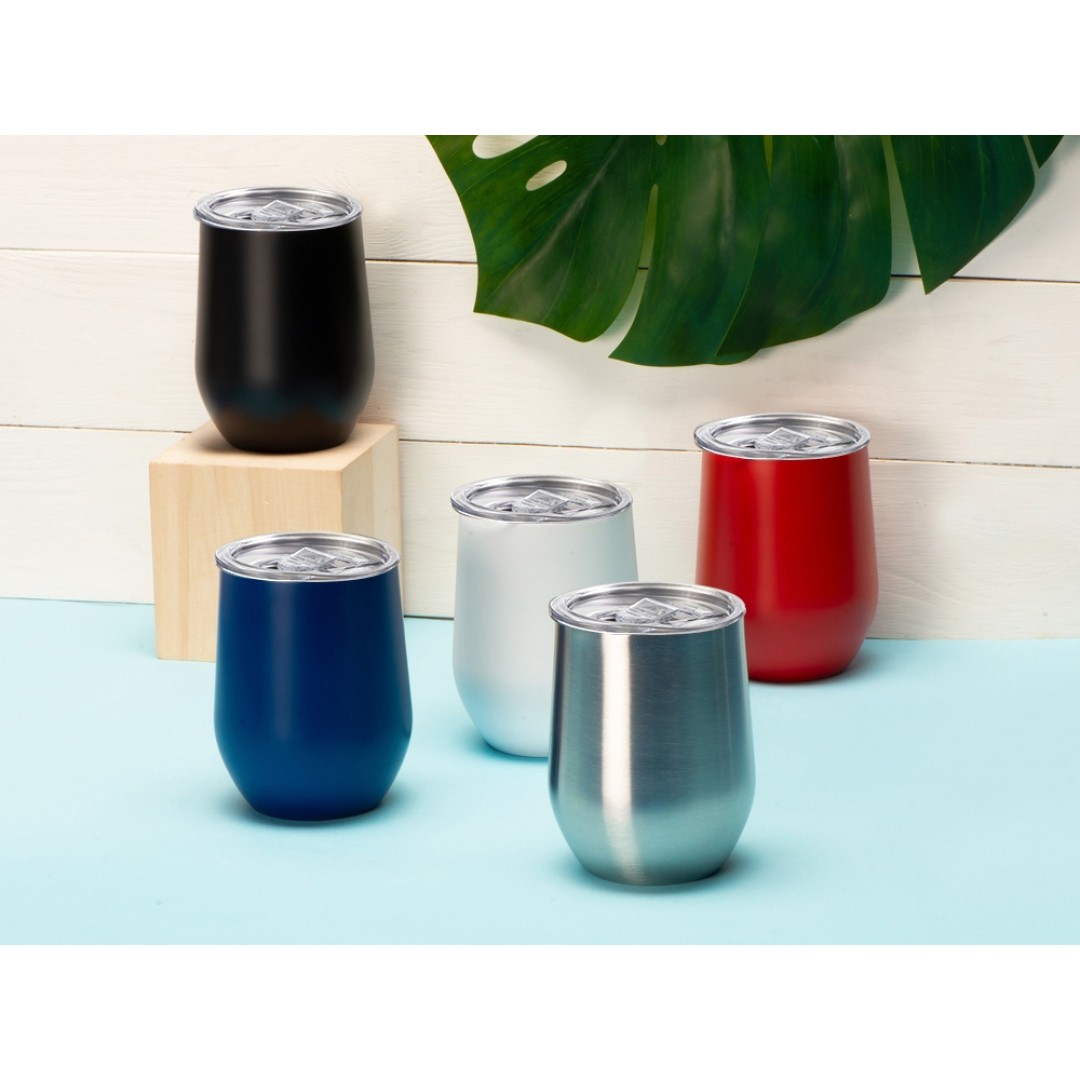 Вакуумная термокружка "Sense", непротекаемая крышка, зеленый