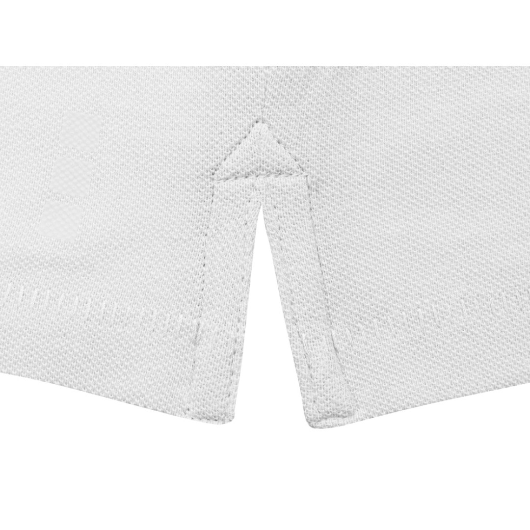 Calgary женская футболка-поло с коротким рукавом, белый