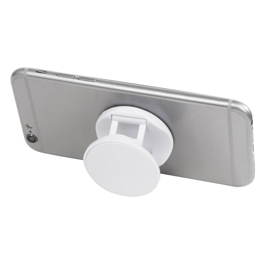 Держатель для телефона с отверстием для пальца «Pop Flex», белый