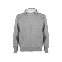 Толстовка на молнии "Montblanc" унисекс, серый меланж