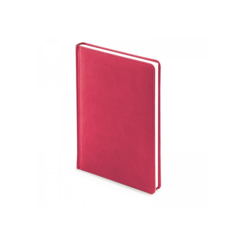 Ежедневник недатированный А5 «Velvet», ярко-бордовый