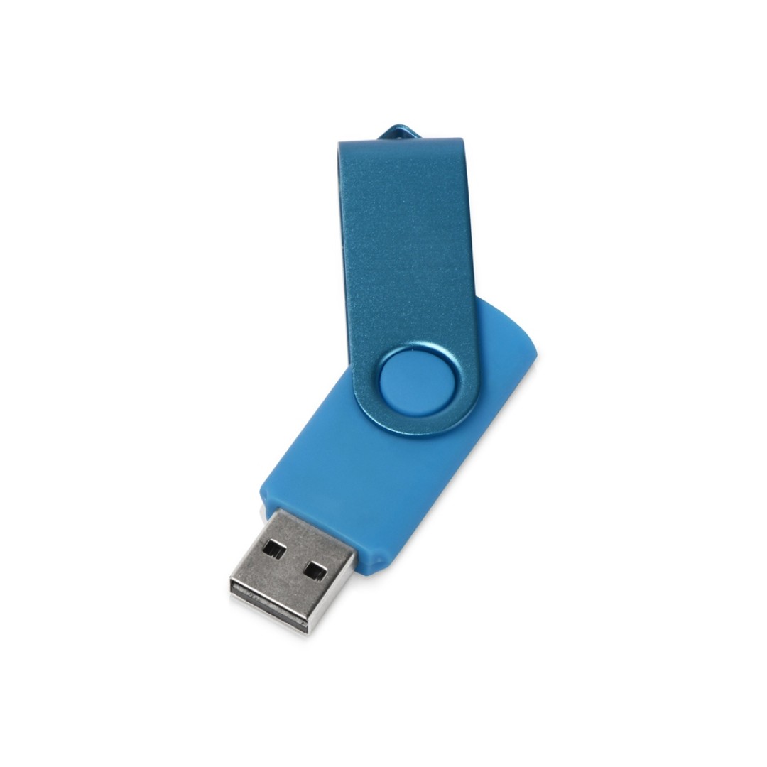 Флеш-карта USB 2.0 8 Gb «Квебек Solid», голубой
