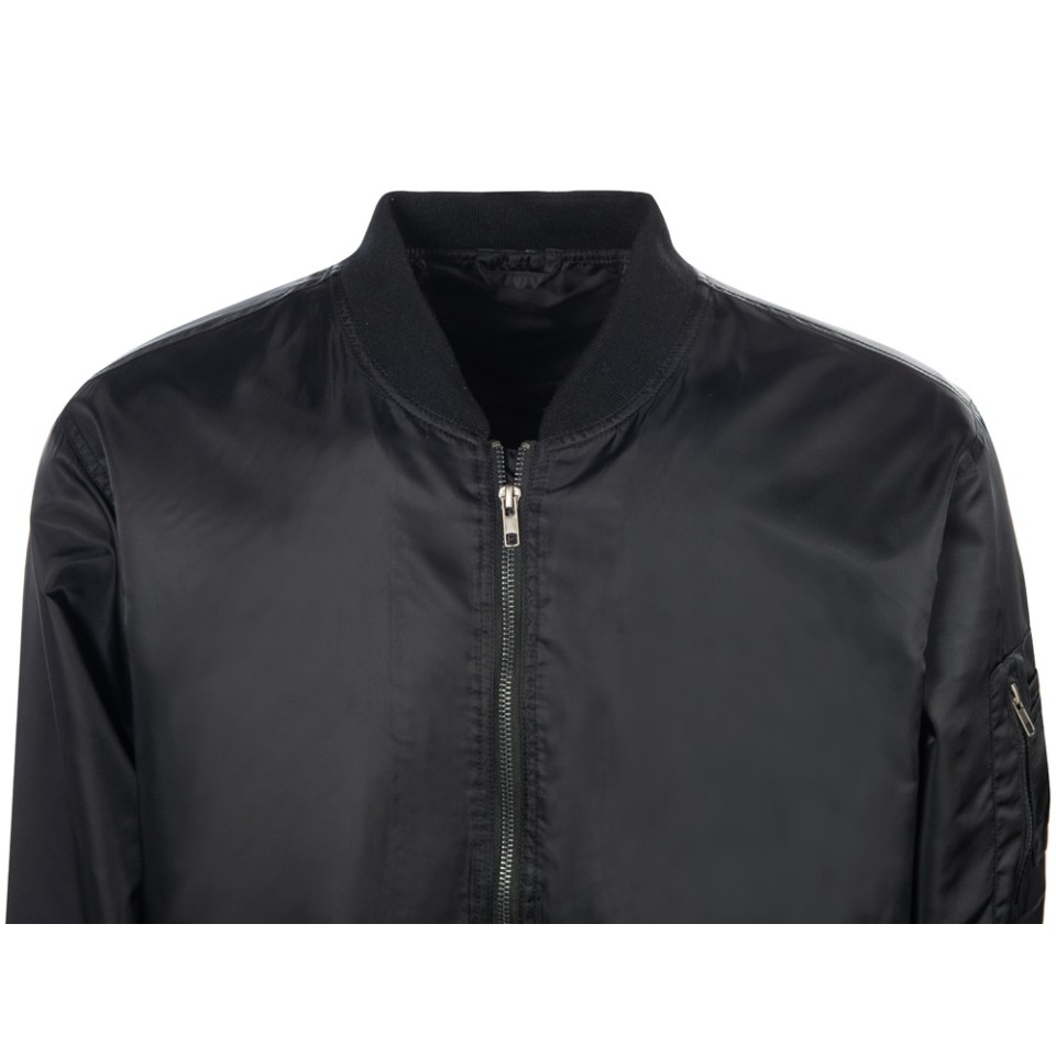 Куртка бомбер «Antwerpen» унисекс, черный